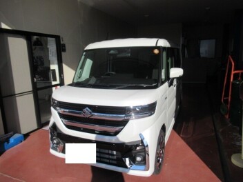 スペーシアカスタム　納車式です！