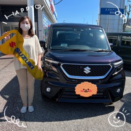 N様、ソリオ納車おめでとうございます❣