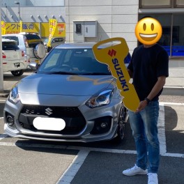 T様、スイスポ納車おめでとうございます❣