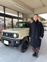 Ｙ様にジムニーをご納車致しました！！