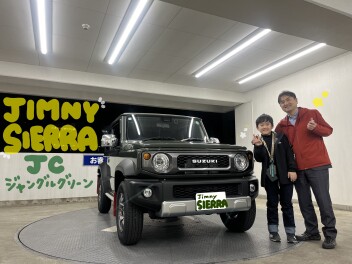 新車ジムニーシエラご納車おめでとうございます！！