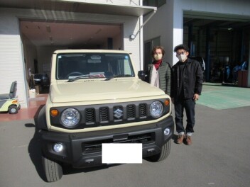 ジムニ－シエラ　納車式です！！