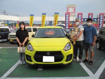 ★スイフトスポーツご納車★