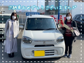 T様のアルトを納車いたしました！