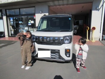 スペーシアギア　納車式です！