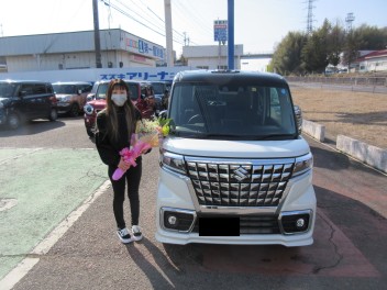 スペーシアカスタムご納車(^^♪