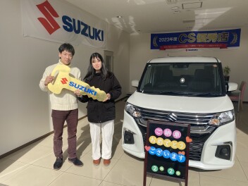 ご納車おめでとうございます☆ソリオ