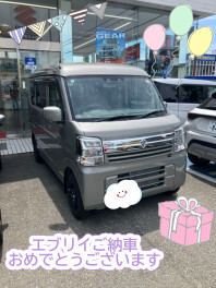 エブリイ　ご納車させていただきました！！