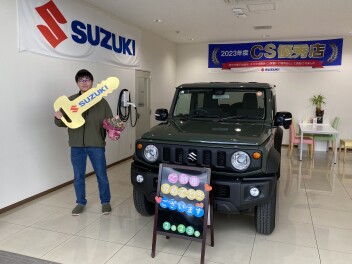ご納車おめでとうございます☆ジムニーシエラ