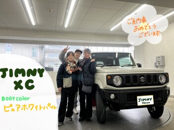 新車ジムニーご納車おめでとうございます！！