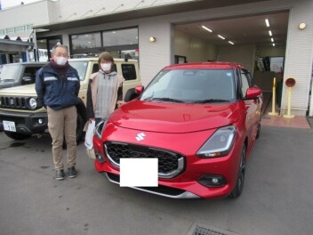 スイフト　納車式です！