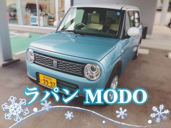 ラパンモード試乗車入庫しました！