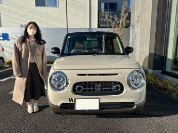 ラパンLCご納車いたしました★
