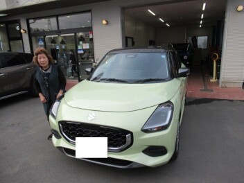 スイフト　納車式です！