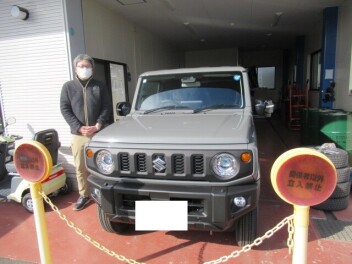 ジムニ－５型　納車式です！！