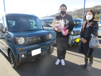 スペーシアギア　ご納車です！