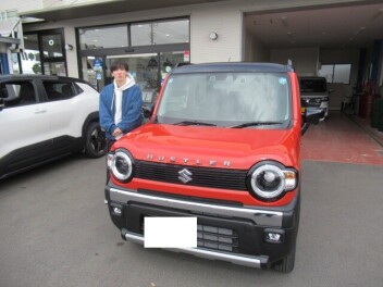 ハスラータフワイルド　納車式です！