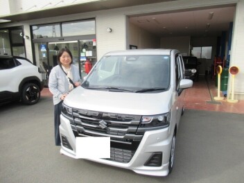 ワゴンＲ　　納車です！