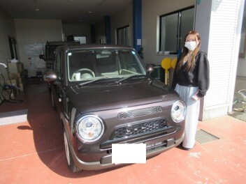 新型ラパンLC　納車式です！！