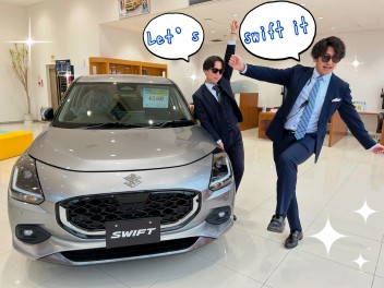 スイフトのマニュアル車発売！！