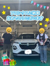 フロンクス　ご納車させていただきました！！