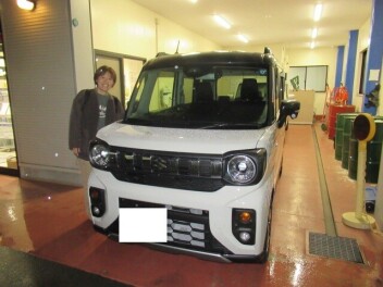 スペーシアギア　納車式です！