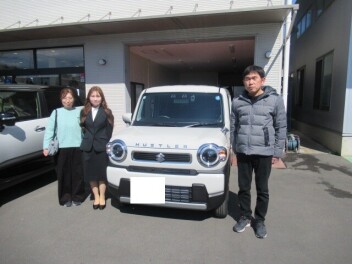 ハスラー　納車式です！