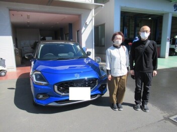 スイフトハイブリット　納車式です！