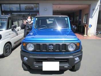 ジムニ－シエラ　納車式です！！