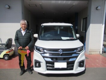 新型ソリオ納車です。