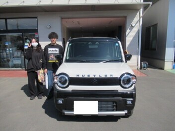 ハスラータフワイルド　納車式です！