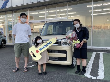 T様　スペーシアご納車