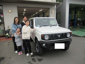 ジムニ－　納車式です！！