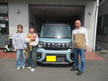 スペ－シアギア納車です。