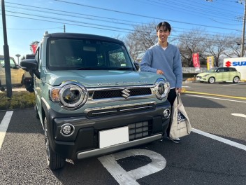 HUSTLERご納車いたしました♬