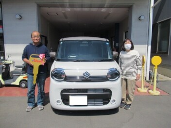 ワゴンＲスマイル納車です。