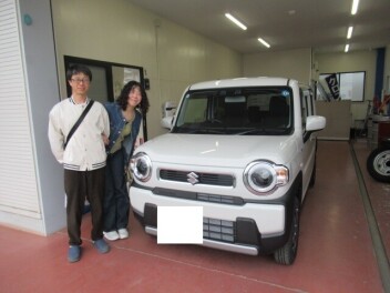 ハスラー　納車式です！