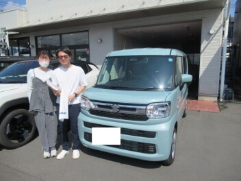 スペーシア　納車式です！！