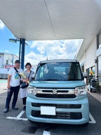 スペーシアご納車しました！
