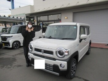 ハスラーターボ　納車式です！