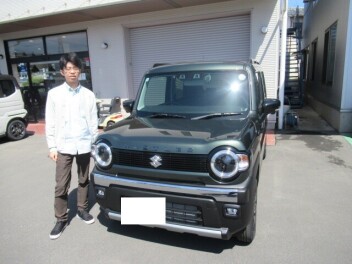 ハスラー　納車式です！