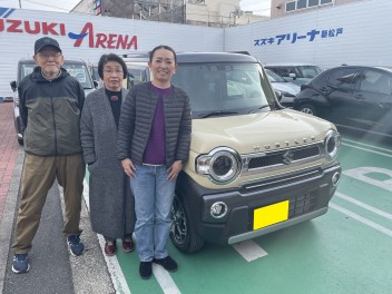 ☆新車ハスラー納車しました☆