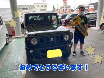 ジムニーご納車です！！