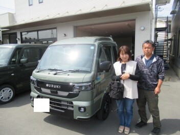 スーパーキャリイ　Xリミテッド　納車式です！