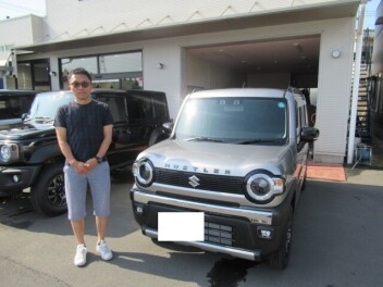 ハスラータフワイルド　納車式です！