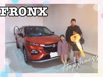 フロンクスご納車させていただきました！