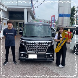 K様スペーシアカスタム納車式
