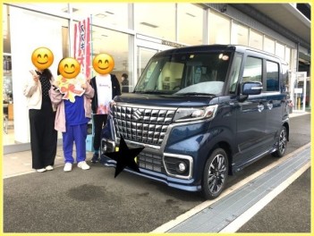 スペーシアカスタムを納車しました★