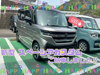 新型スペーシア納車しました!!