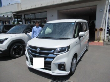 ソリオハイブリッド　納車式です！